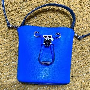 Karl Lagerfeld Women's Mini Leather Crossbody Bag